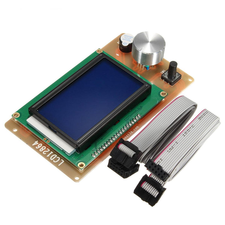 Adjustable 12864 Display LCD 3D Printer Controller Adapter For RAMPS 1.4 Reprap - MRSLM