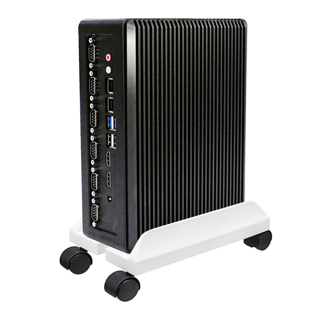 PC Case Desktop CPU Stand Computer Case Holder Computer Tower Adjustable Rolling Wheels - MRSLM