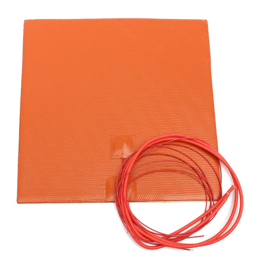 12V 200W 200mmx200mm Waterproof Flexible Silicone Heated Bed Heating Pad For 3D Printer - MRSLM