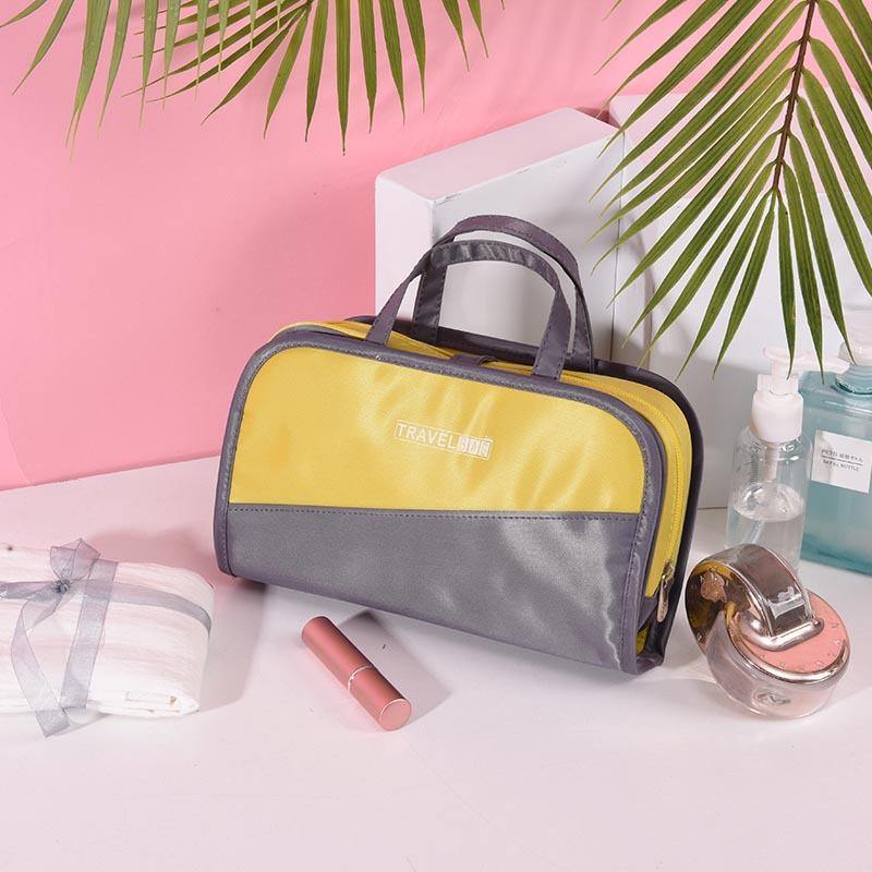 Female Portable Travel Storage Bag Cosmetic Storage Bag Large capacity 2 In1 Cosmetic Bag - MRSLM