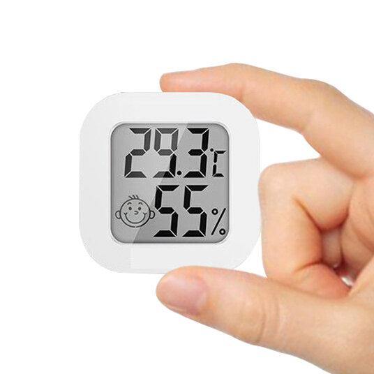 Mini Indoor Thermometer Digital LCD Temperature Sensor Humidity Meter Thermometer Room Hygrometer Gauge - MRSLM