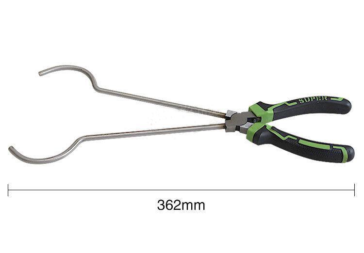 Rustproof Pick Up Crucible Tong Anti Corrosion Gold Melting Pliers Furnace Holder Clamp Casting Metal High Temperature Resistant - MRSLM