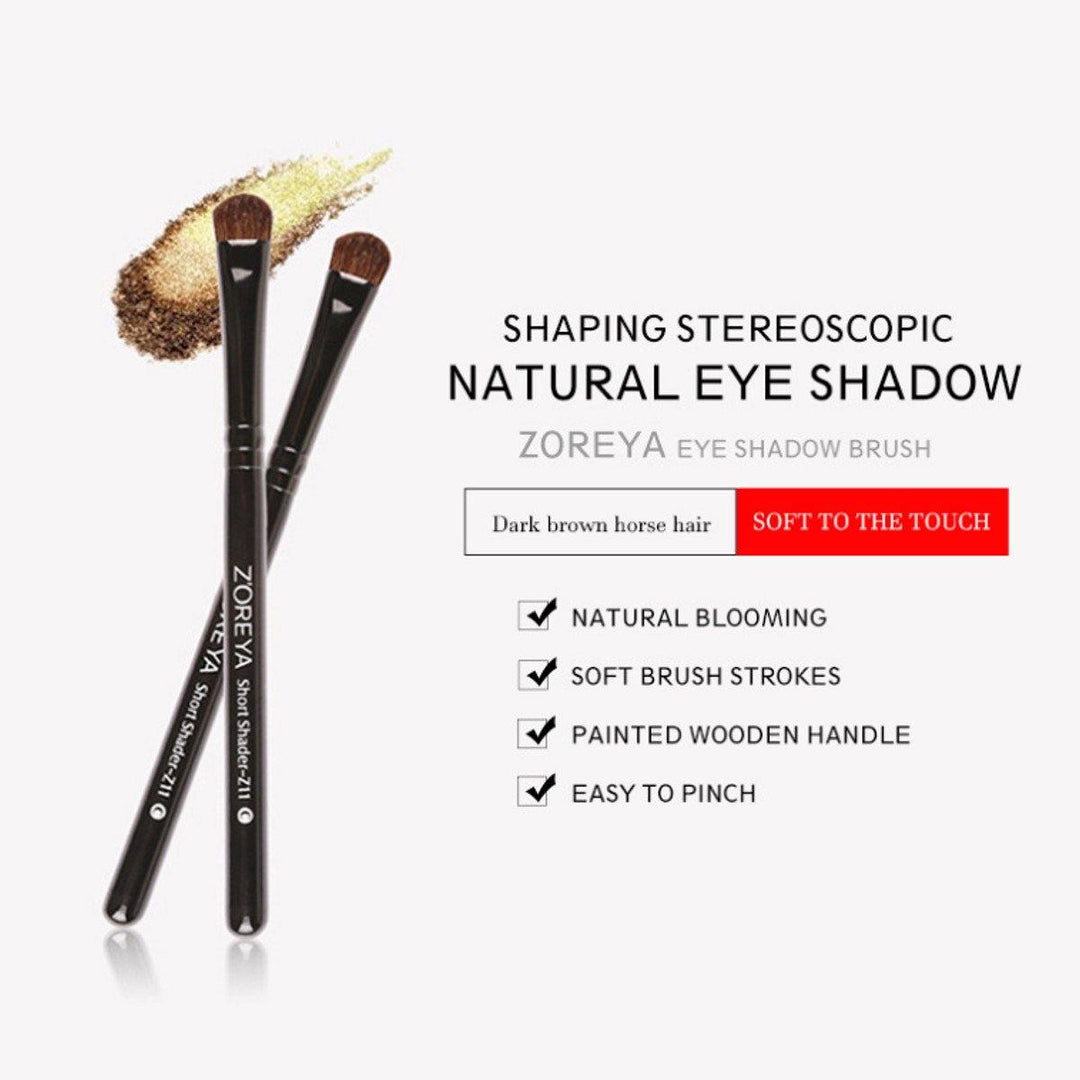 Black Natural Hair Dual-purpose Eyelash Curling Eyelash Roll Makeup Brushes Tool - MRSLM