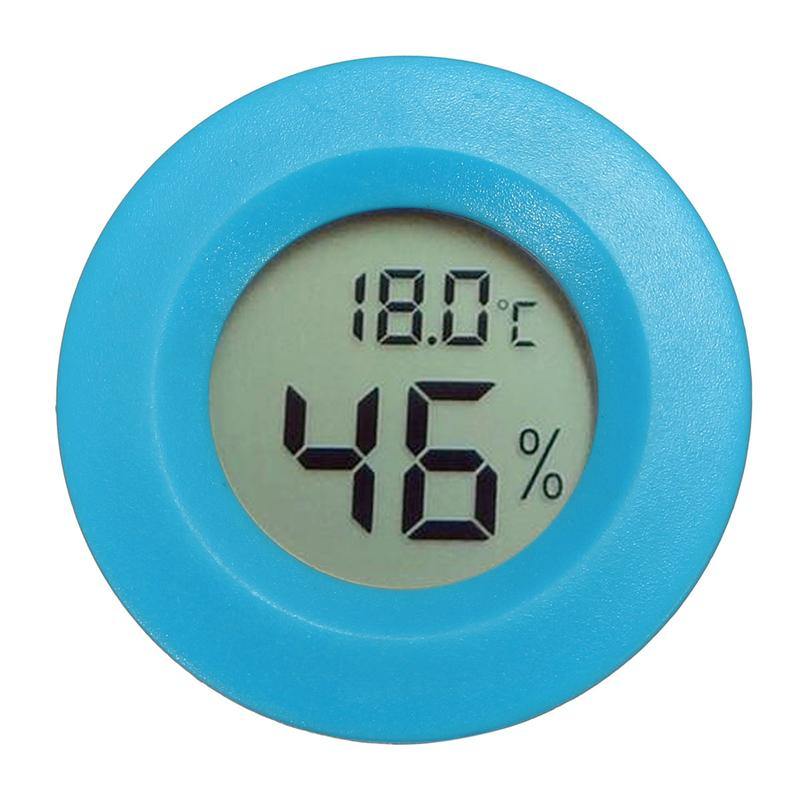 Mini Digital LCD Temperature Humidity Meter Thermometer Hygrometer Round - MRSLM