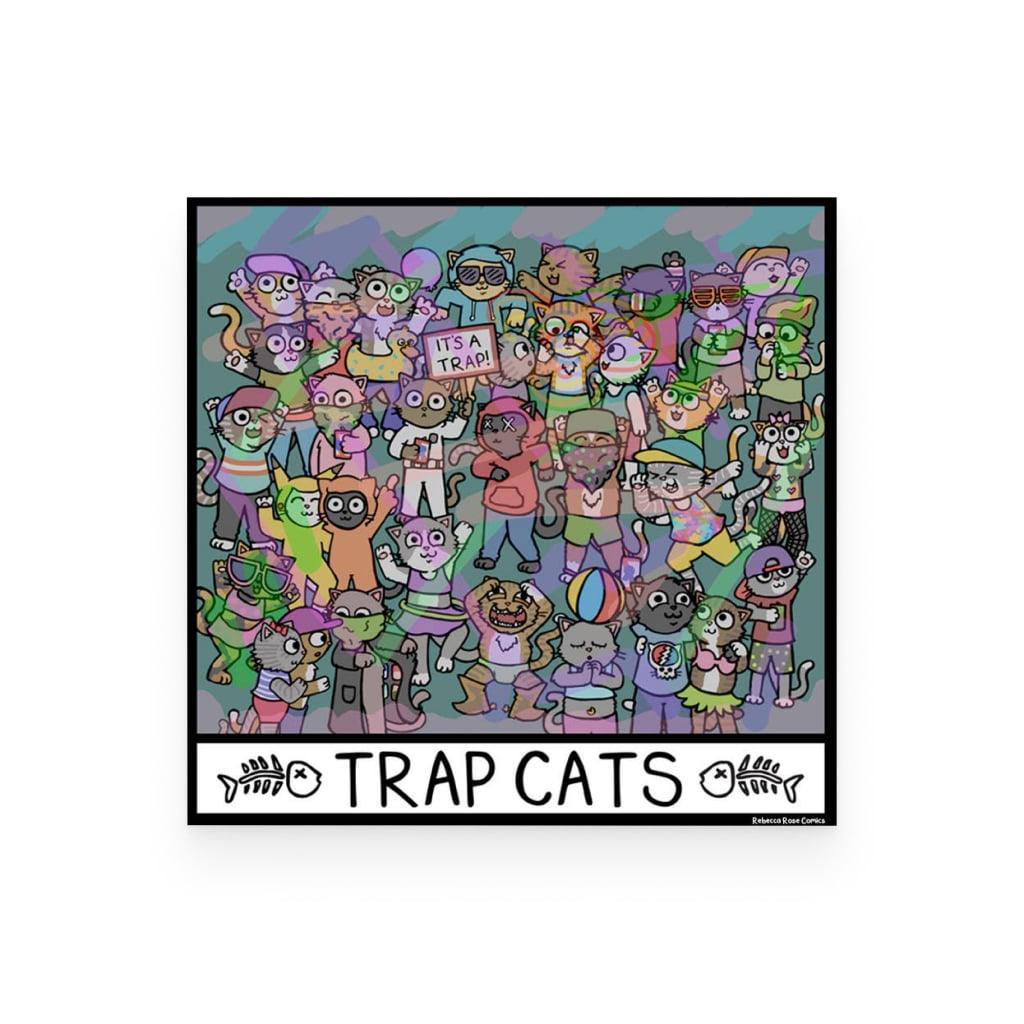 Trap Cats Dance Party Magnet - MRSLM