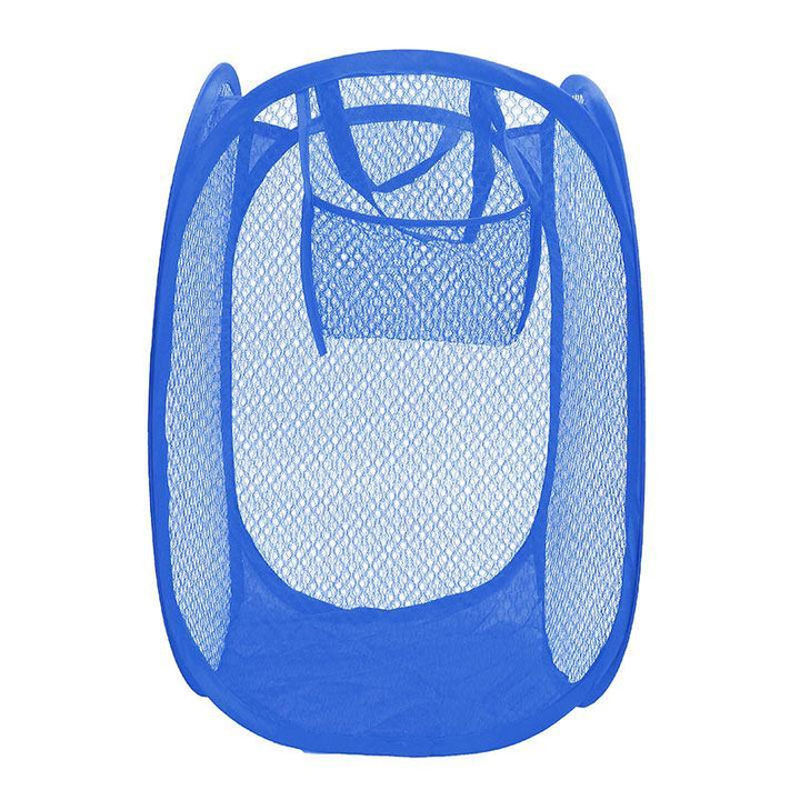 KC-0916 Mesh Pop Up Laundry Hamper Foldable Laundry Basket Household Clothing Organizer - MRSLM