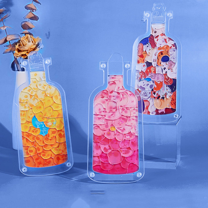 Acrylic Shaped Transparent Cat Jigsaw Creativity Creative Toys