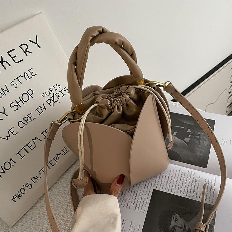 Fashion Women's Bag Messenger Bag Retro Single Shoulder Bucket Bag - MRSLM