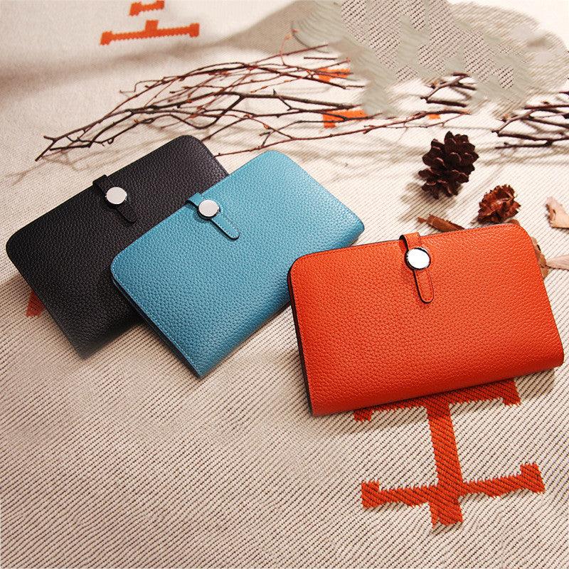Long leather passport bag - MRSLM