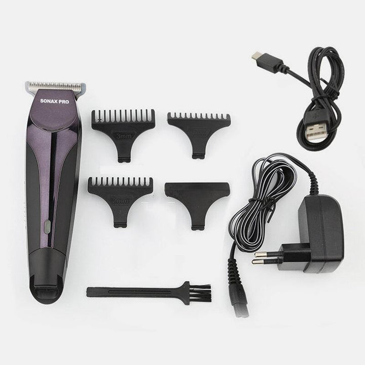 Sonax Electric Ball Head Shaver Rechargeable Hair Clipper Trimmer Hairdressing Cutter for Men Kids - MRSLM