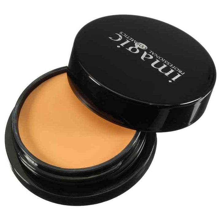 7 Colors IMAGIC Makeup Foundation Powder Face Concealer Mineral Cosmetics Tool - MRSLM