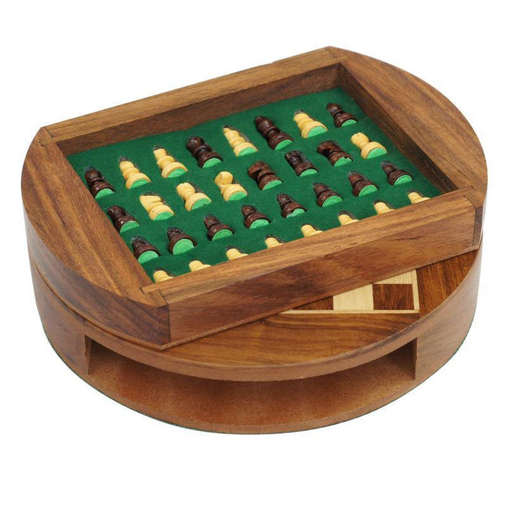 Chess Magnetic Mini Chess Set Educational Toy - MRSLM