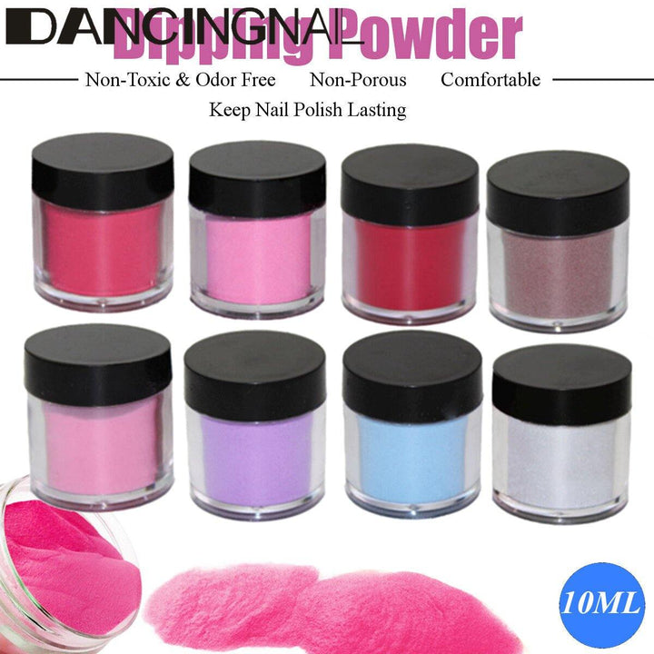 10ML Nail Dipping Powder without Lamp Cure Dip Powder Nails Natural Dry Beauty - MRSLM
