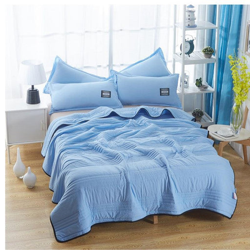 cooling summer quilt blanket, view 4 - MRSLM