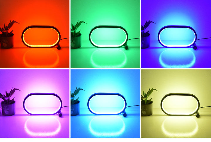 Table Lamp Modern Simple Creative USB Plug-in Eye Protection Colorful