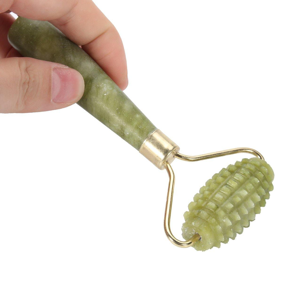 Anti Wrinkles Aging Jade Facial Roller Beauty Tools Face Skin Slimming Massage Wand Home - MRSLM