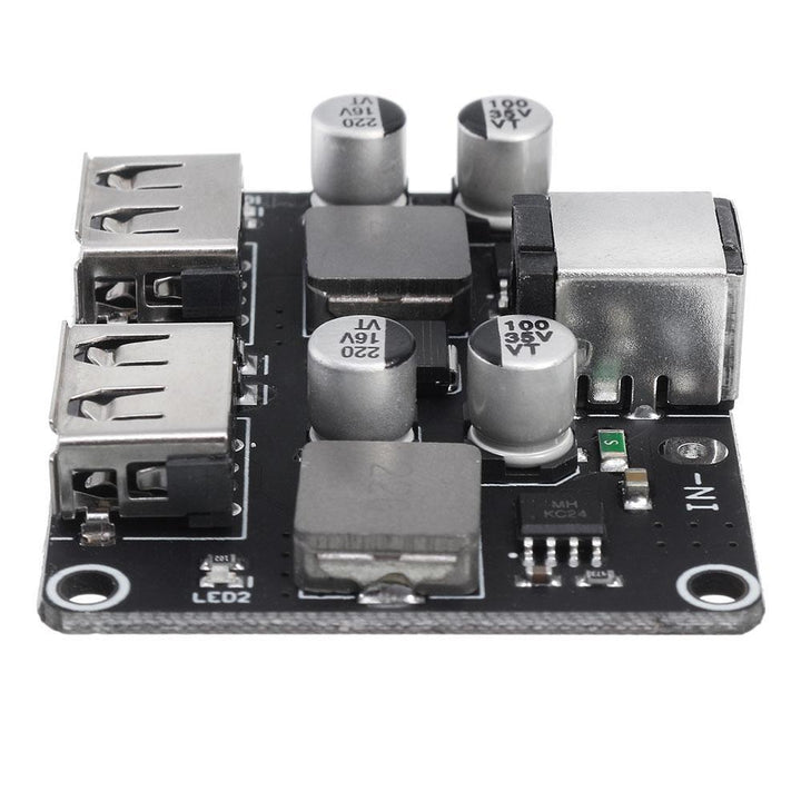 USB QC3.0 QC2.0 DC-DC Buck Converter Charging Step Down Module 6-32V 9V 12V 24V to Fast Quick Charger Circuit Board 3V 5V 12V - MRSLM