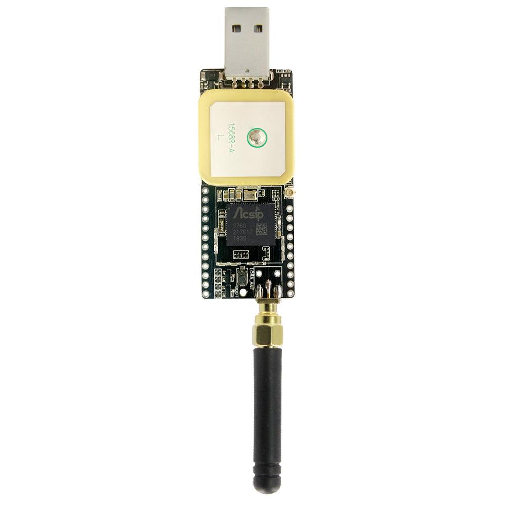 LILYGO® TTGO T-Motion SoftRF S76G Lora Chip 868/915/923Mhz Antenna GPS Antenna USB Connector Development Board - MRSLM