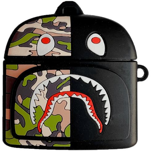 Tide brand shark backpack earphone box - MRSLM