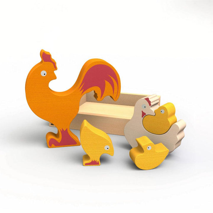 Chicken Family Puzzle - MRSLM