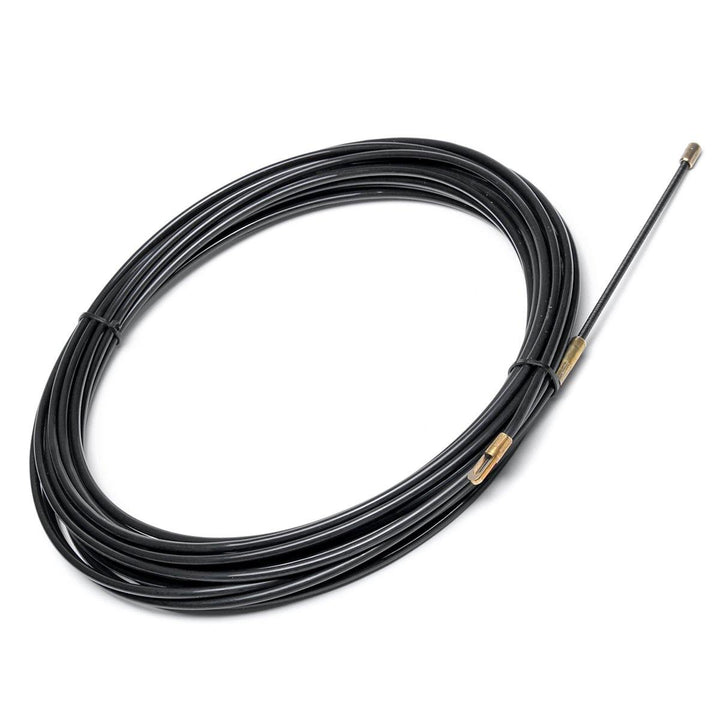 5-25M 4mm Nylon Wire Cable Puller Snake Push Fish Tape Reel Conduit Duct Rodder - MRSLM