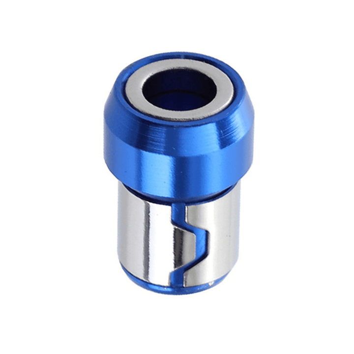 Drillpro Universal Magnetic Ring 6.35mm Screwdriver Bit Magnetic Ring Alloy Strong Magnetizer Screws Drill Bit - MRSLM