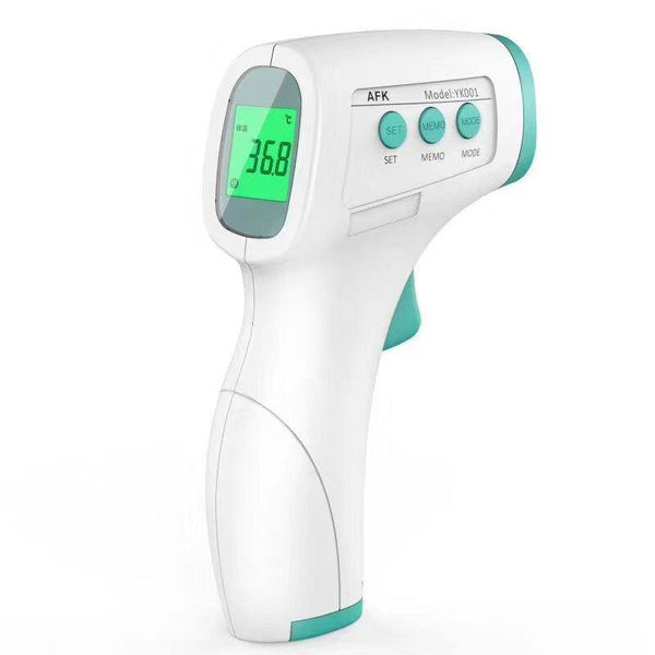 CE/FDA Certificated Portable Forehead Electronic IR Infrared Thermometer Non-Contact LCD Digital Temperature Fever Measurement Tester for Baby Adult Child Digital Thermometer - MRSLM