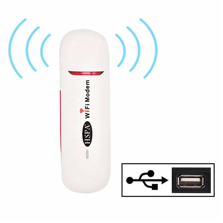 Mobile USB router (White) - MRSLM