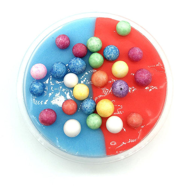 60ML Multicolor Cotton Plasticine Slime Mud DIY Gift Toy Stress Reliever - MRSLM
