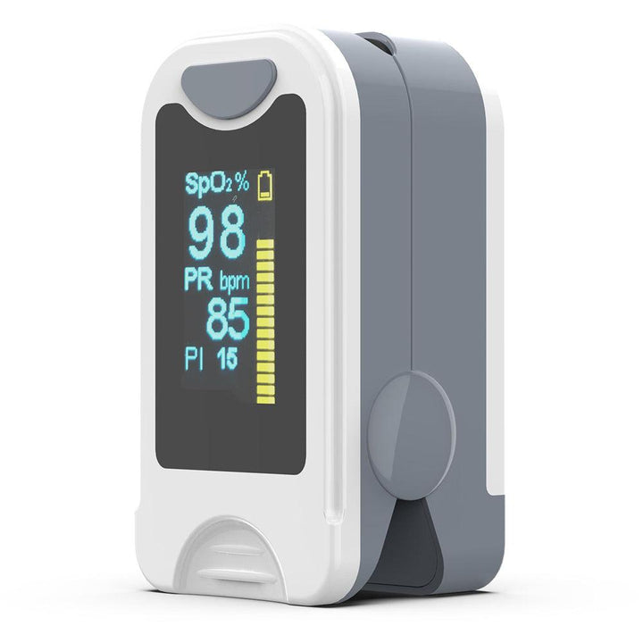 PRO-M130 Household Portabl LED Fingertip Pulse Oximeter SPO2 PR+MISE Pulse Oximeter Blood Oxygen Monitor (Yellow) - MRSLM