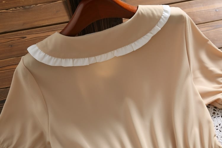 Women's Cute Style Cotton Midi Dress