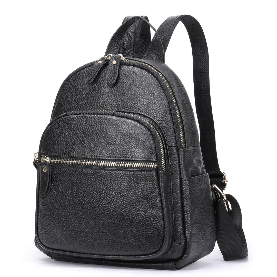 First Layer Cowhide Soft Leather Women's Backpack - MRSLM