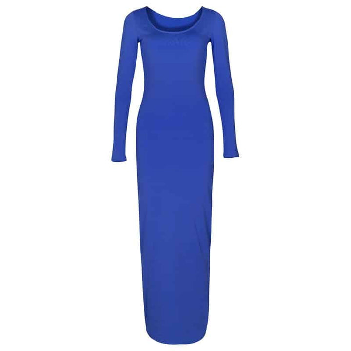 Women's Turtleneck Maxi Dress