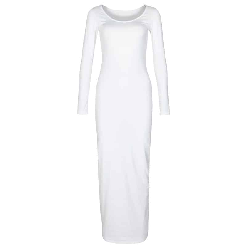 Women's Turtleneck Maxi Dress