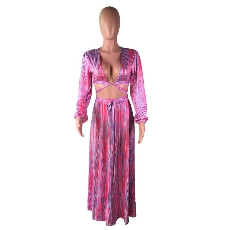 Summer Vintage Maxy Dress for Women