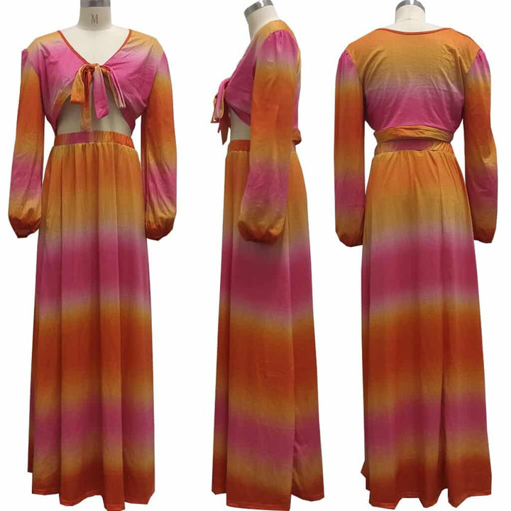 Summer Vintage Maxy Dress for Women