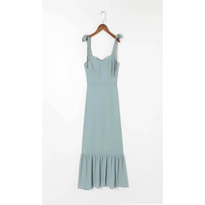 Women's Casual Ruffled Maxi Dress