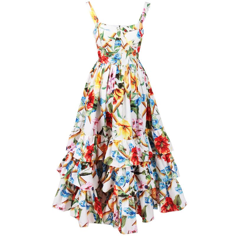 Süßes Kleid mit Blumenmuster