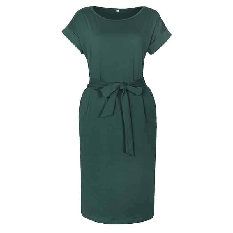 knee-length casual dress, view 7 - MRSLM
