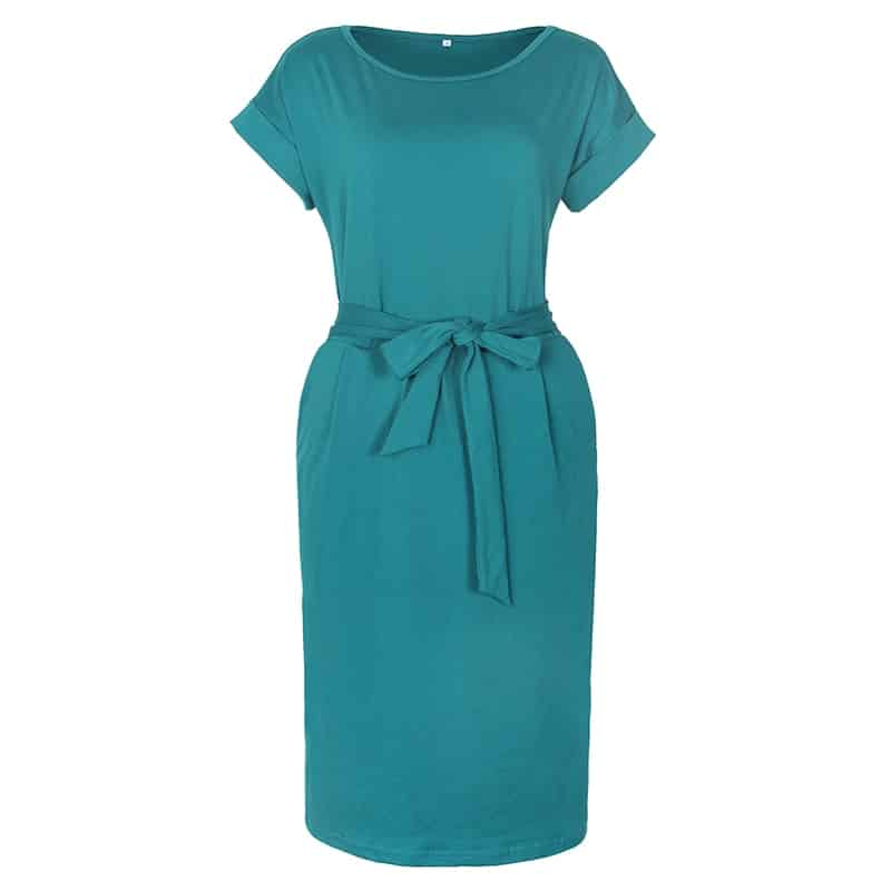 knee-length casual dress, view 9 - MRSLM