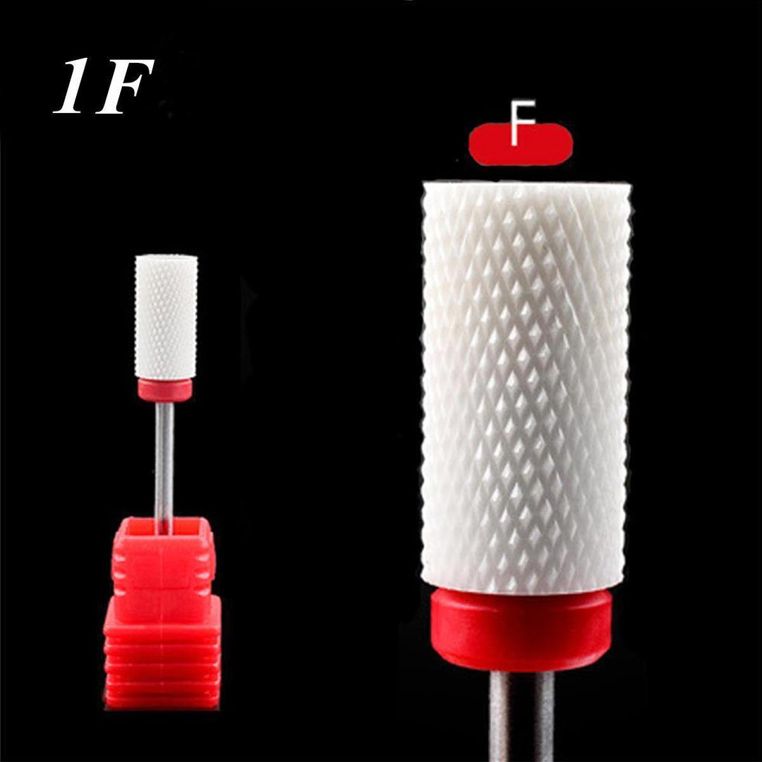 Ceramic Beauty Gel Removal Nail Drill Bits Manicure Tools Cuticle Cleaner - MRSLM