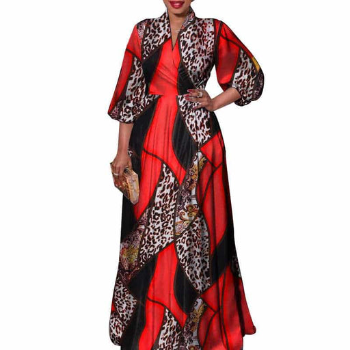 women's casual maxi dress, view 3 - MRSLM