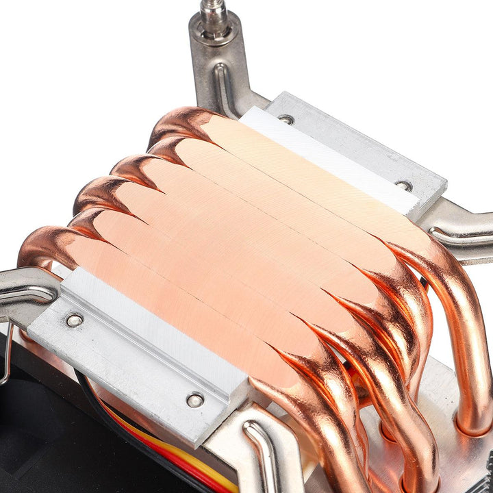 3 Pin 90cm 6 Heat Pipes Cooler Cooling Fan Heatsink for 115X 1366 Motherboard - MRSLM