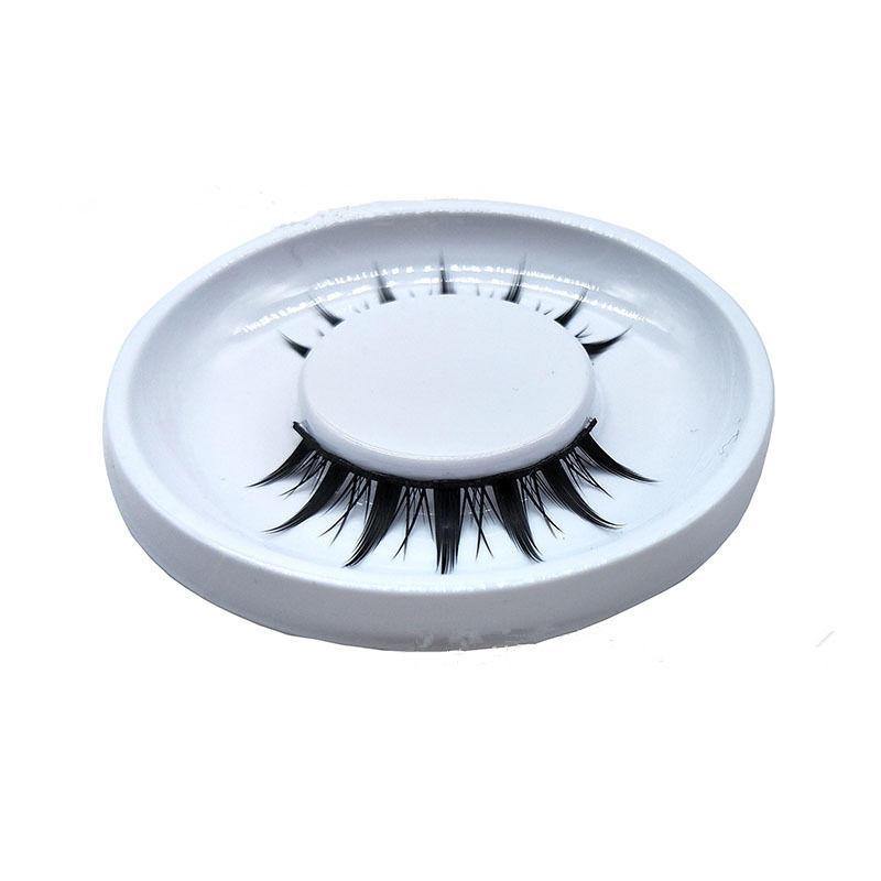 1Pair 3D Black Thick Lenthening Eye Lashes Handmade False Eyelashes Crisscross Makeup Tools - MRSLM