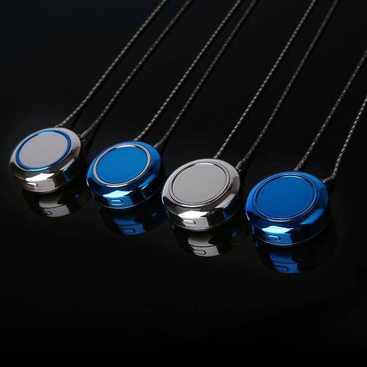 Wearable portable negative ion air purifier Necklace wear purifying pendant gift - MRSLM