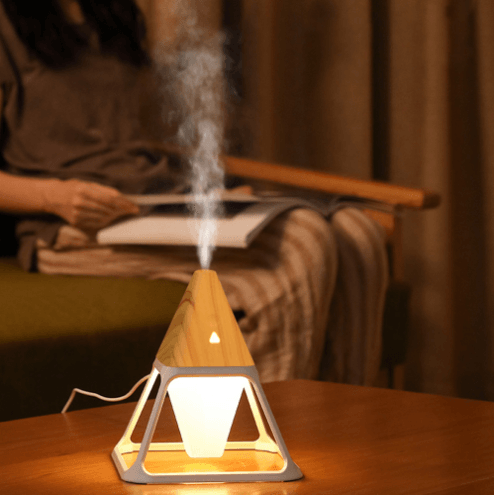Portable Air Humidifier Night Light USB Cool Mist Maker Purifier Aromatherapy Aroma Essential Oil Diffuser - MRSLM