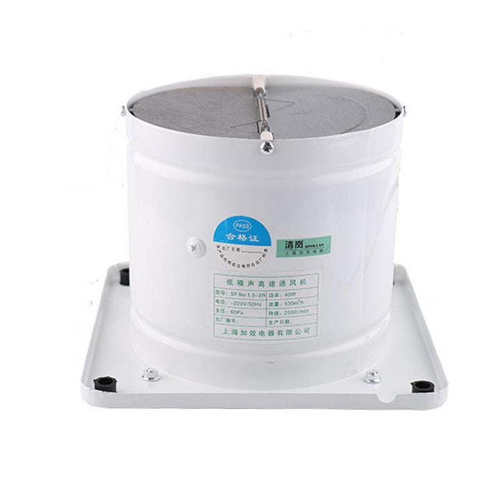 110/220V 40W 2800r/min 6inch Exhaust Fan Wall Mounted Blower Bathroom Kitchen Air Vent Ventilation Extractor - MRSLM