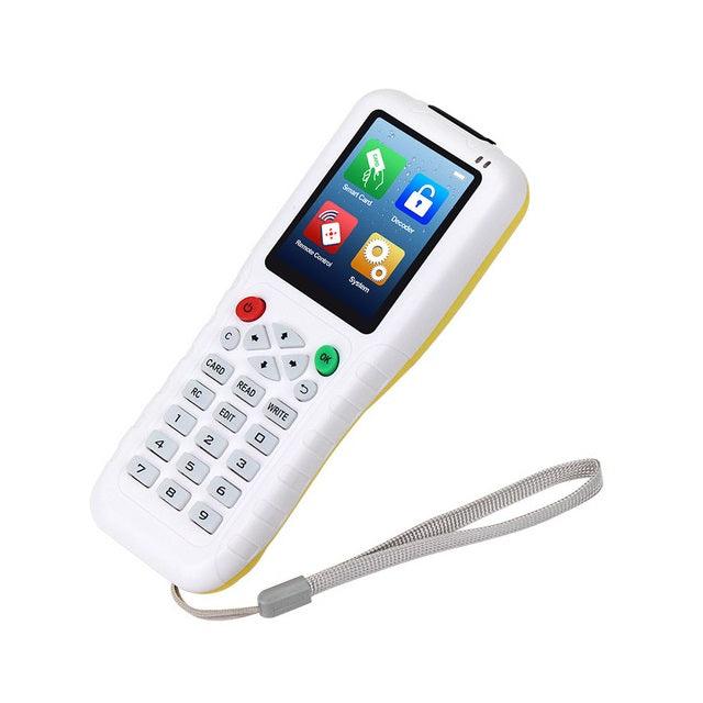 Handheld 125KHz RFID Duplicator Copier RFID Reader Writer 13.56MHz USB Cloner NFC Programmer EM4305/T5577 UID - MRSLM