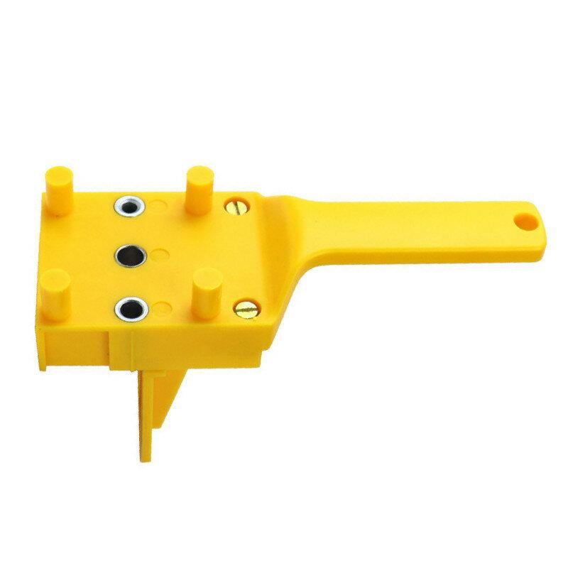 41Pcs Quick Wood Doweling Jig ABS Plastic Handheld Pocket Hole Jig System 6/8/10mm Drill Bit Hole Puncher for Carpentry Dowel Joints - MRSLM