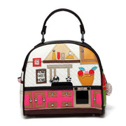 retro shell crossbody bag, view 4 - MRSLM